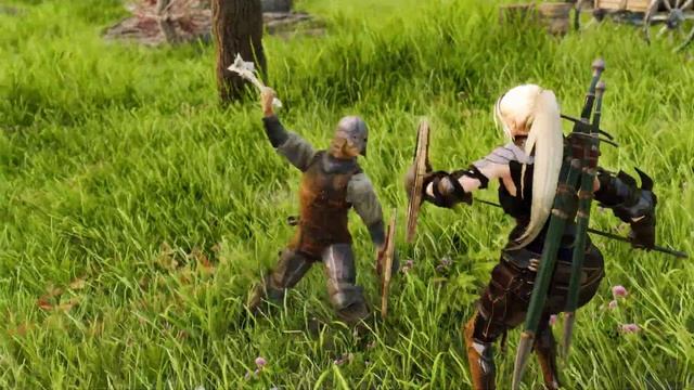 SKYRIM MOD I Folkvangr With Summer Tundra I Valhalla Nordic BattleAxe Warhammer With Smoosh Moveset смотреть онлайн