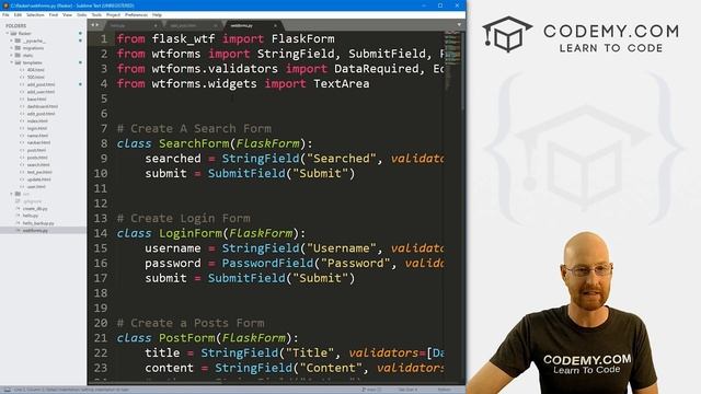 How To Add A Rich Text Editor - Flask Fridays #32 смотреть онлайн