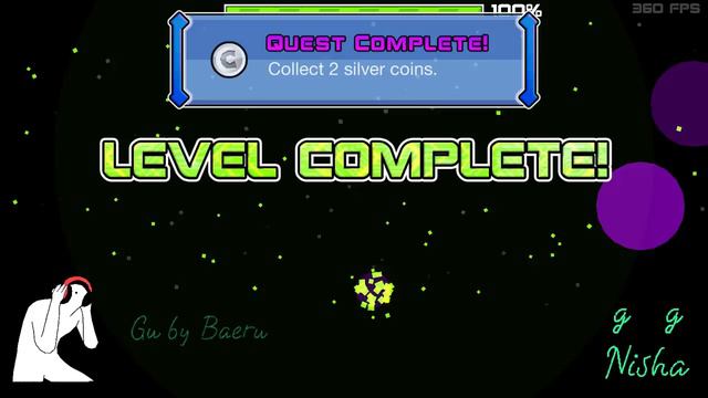 Verdant Landscape (Extreme Demon) By Nisha | Geometry Dash