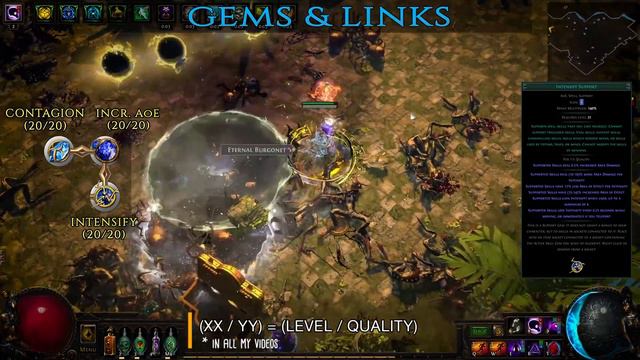 [POE] Essence Drain Contagion Build Guide - Path of Exile смотреть онлайн