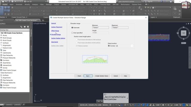 How to Create Road Cross Sections in AutoCAD Civil 3D | AutoCAD Civil 3D in Urdu & Hindi | PART-108 смотреть онлайн