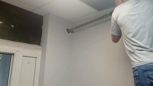 Бурение отверстия под трассу для кондиционера