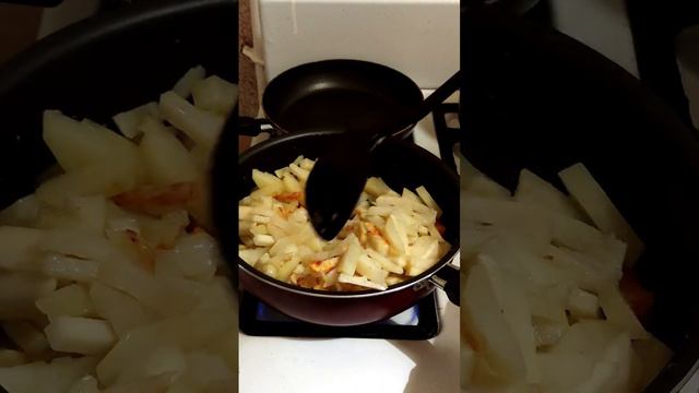 Как ВКУСНО ПОЖАРИТЬ КАРТОШКУ