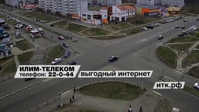 Бараны на дороге в Усть-Илимске смотреть онлайн