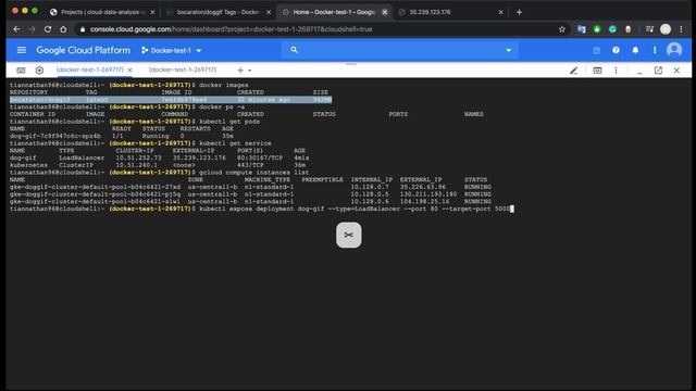 Project2 Google Cloud Platform Deploy Docker Webpage смотреть онлайн