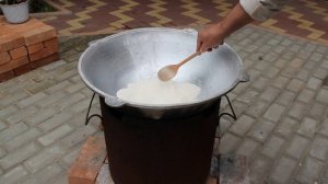 Подготовка нового казана. Быстро и просто. Алюминий.