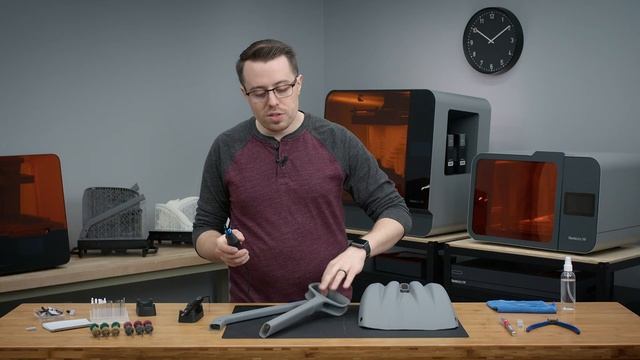 3D Printing Post-Processing: How to Use Finishing Tools For SLA 3D Printed Parts смотреть онлайн