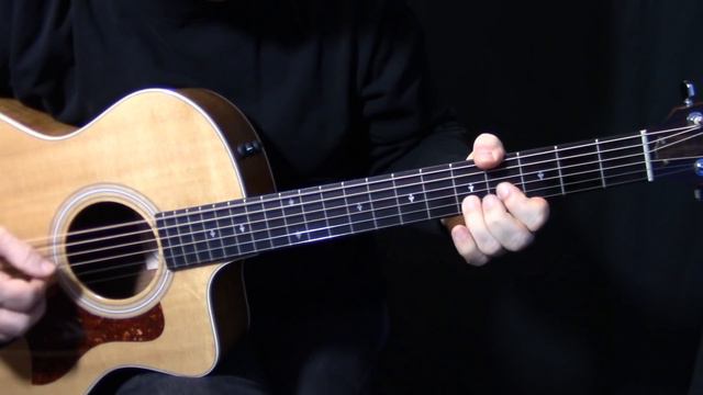 how to play "Tears in Heaven" on guitar by Eric Clapton | acoustic guitar lesson tutorial | part 1 смотреть онлайн