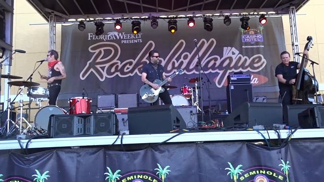 'Stray Cat Strut' - Slim Jim Phantom @ Rockabillaque Florida смотреть онлайн