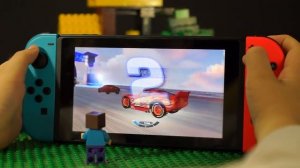 На Старт, Внимание, ФАРШ - Машинки ТАЧКИ 3 vs Лего Нубик Майнкрафт - Мультики LEGO Minecraft