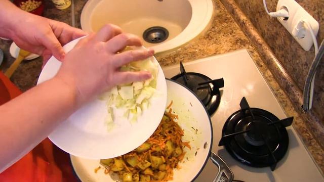 САБДЖИ " СВЕТОФОР " - повседневное овощное РАГУ с НУТОМ. Магия Специй с Аверьяновым Игорем. смотреть онлайн