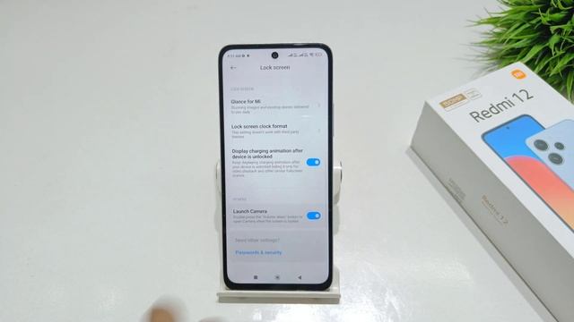 How To Launch Camera From Lock Screen In Redmi 12 | Redmi 12s Me Lock Screen Se Camera Launch Kare