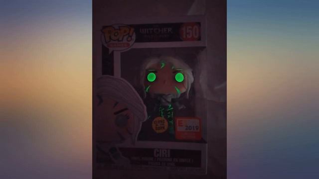 Funko Pop The Witcher Ciri Glow in The Dark E3 2019 revieww смотреть онлайн