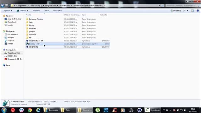 1º Tutorial Como Baixar E Instalar o Cinema 4D R14 Portable смотреть онлайн
