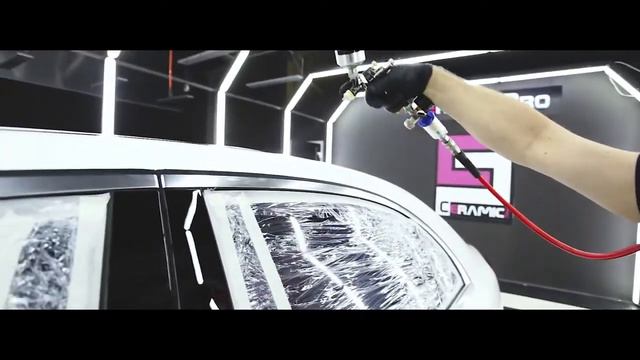 Полировка авто керамикой - Mercedes S class в Ceramic Pro Тюмень смотреть онлайн