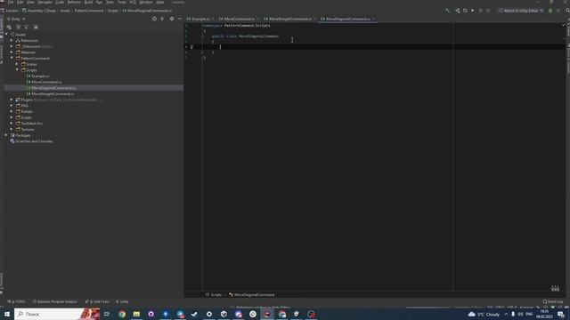 Как реализовать паттерн Команда (Command) в Unity? смотреть онлайн