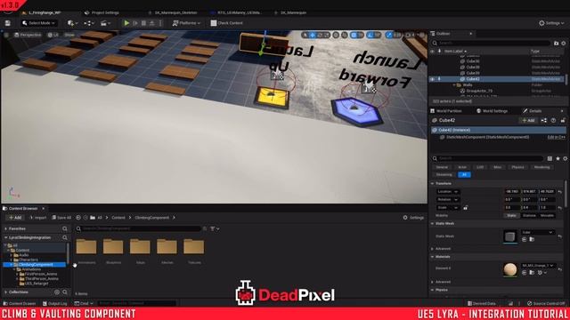 UE5 Lyra Sample Game Integration with our Climb and Vaulting Component (v1.3.0) - Tutorial смотреть онлайн