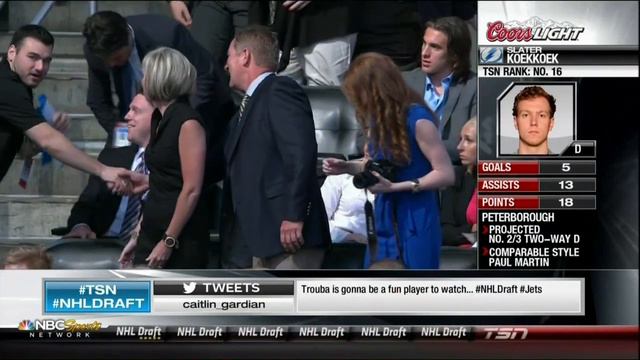 2012 NHL Draft 1st round part 6. Jacob Trouba #9, Slater Koekkoek #10, Filip Forsberg #11 смотреть онлайн