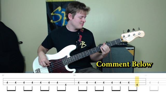 California Dreamin' - The Mamas & The Papas (Bass ONLY Cover with Tabs) смотреть онлайн