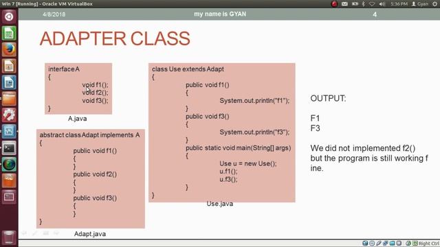Interface In Java | #8 | Adapter Class In Java