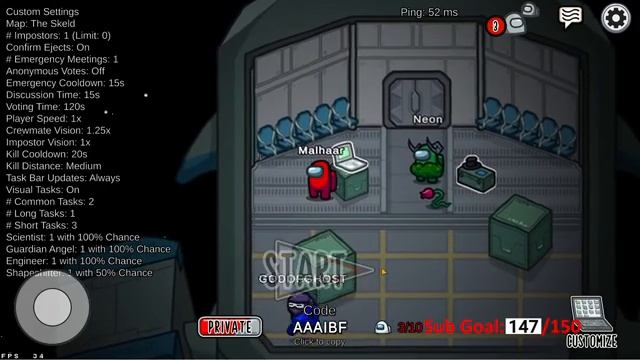 Malhaar Plays Skribble and Among Us смотреть онлайн