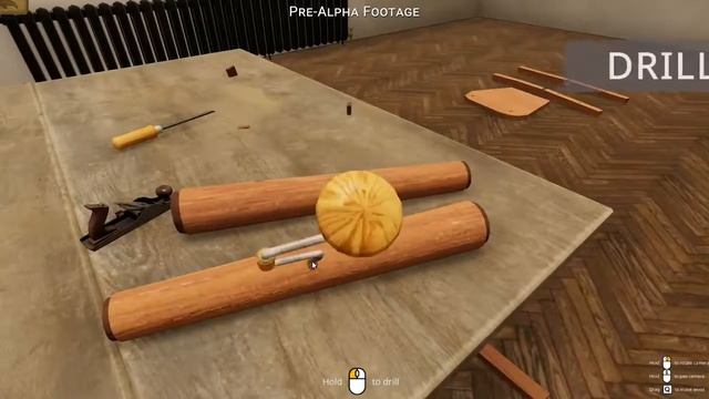 Анонсовый трейлер симулятора плотника Woodwork Simulator! смотреть онлайн