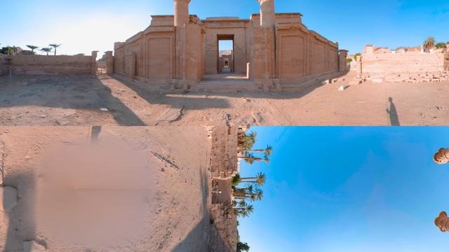 Medinet Habu Egypt Virtual Tour | VR 360° Travel Experience смотреть онлайн