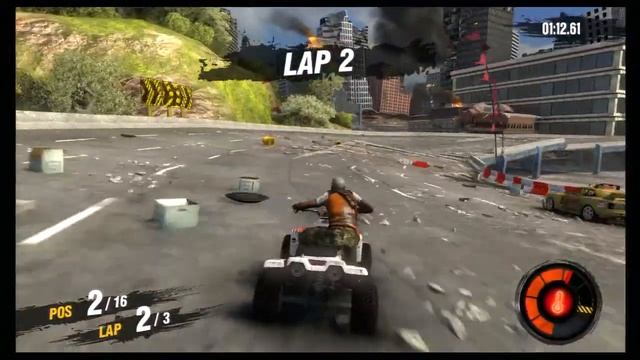 MotorStorm Apocalypse Rookie Playthrough Part 2 - MOAR RACING!!!!! смотреть онлайн