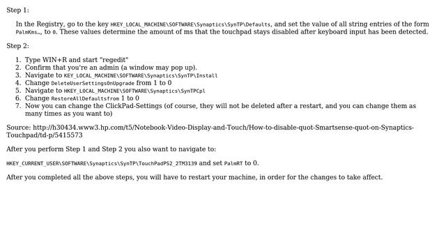 No option to disable "smartsense" in synaptics touchpad driver (2 Solutions!!) смотреть онлайн