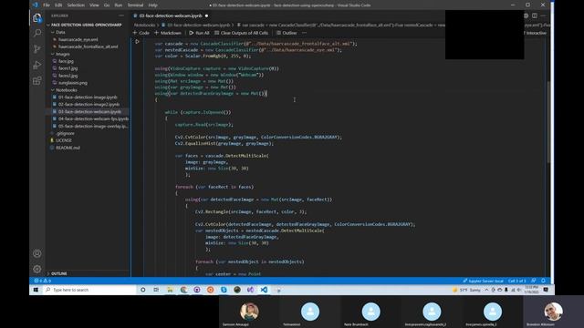 Face Detection Using C# and OpenCVSharp - Practical ML.NET User Group 01/19/2022 смотреть онлайн