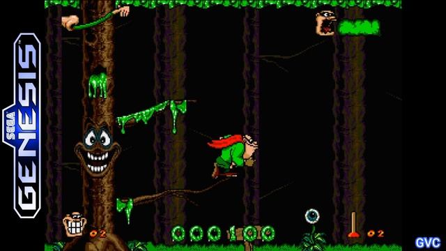Boogerman: A Pick and Flick Adventure [1994] NES vs Sega Genesis vs SNES (Version Comparison) смотреть онлайн
