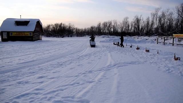 МАУ ДО Центр Архангел: технический биатлон на мотобуксировщиках POMOR смотреть онлайн