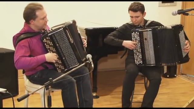 Отец и сын - дуэт баянистов.Знаменитая династия московских баянистов. смотреть онлайн