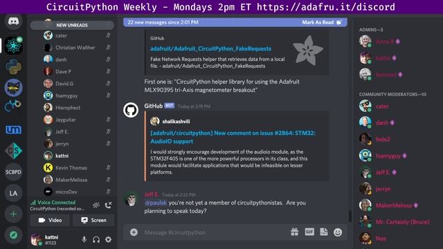 CircuitPython Weekly for December 7th, 2020 @circuitpython #circuitpython #adafruit смотреть онлайн