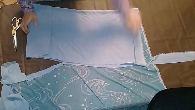 1- Часть. Как сшить круглый воротник в прямом платье смотреть онлайн