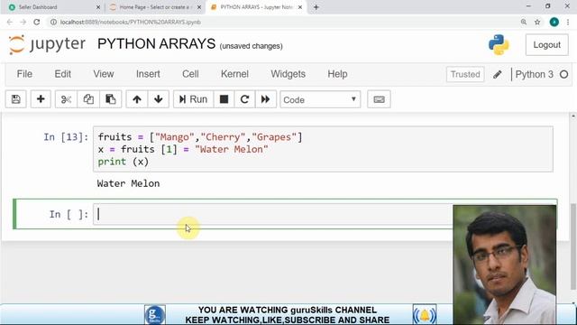Learn Python Programming - Arrays - Arrays Use in Python Programming Language Urdu/Hindi guruSkill смотреть онлайн
