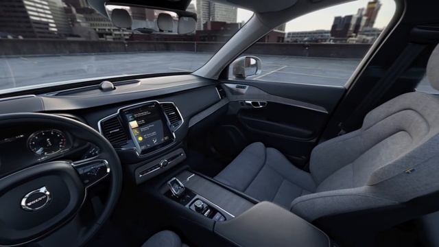 Volvo XC90 - интерьер смотреть онлайн