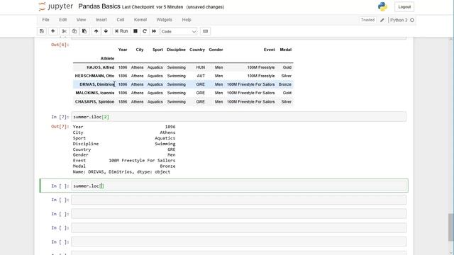 Pandas Bootcamp Part 8: Label-based indexing with loc смотреть онлайн