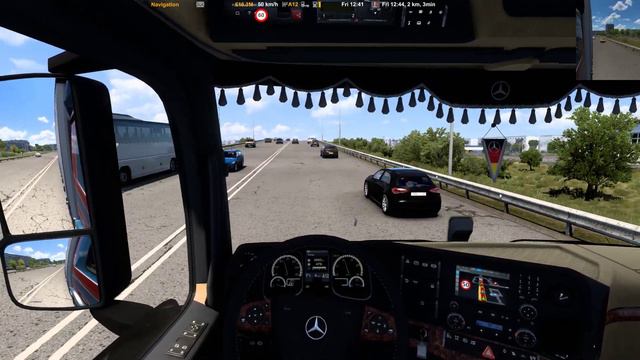 Euro Truck Simulator 2 / ProMods -The Great Steppe / Mercedes-Benz Antos ’12 1/46