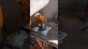 Термитная сварка. Приварка кабеля к 1420 трубе. ЭХЗ