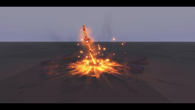 Flaming Sword ー Roblox VFX смотреть онлайн