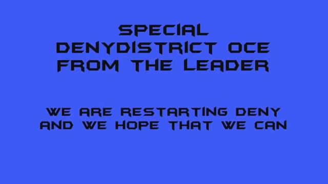 OCE.1 By Deny Font смотреть онлайн