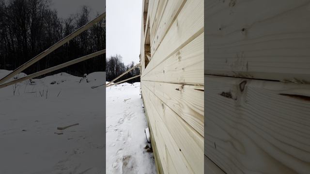 Дом из Бруса по Усадку. СК Новгородский Дом смотреть онлайн