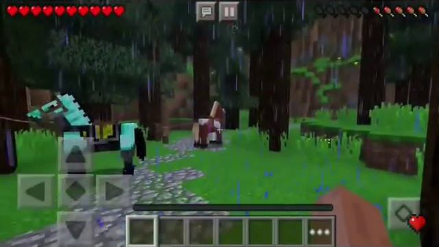 Minecraft PE 0.13.0 Redstone and Horses/Редстоун механизмы и лошади Майнкрафт ПЕ 0.13.0 смотреть онлайн