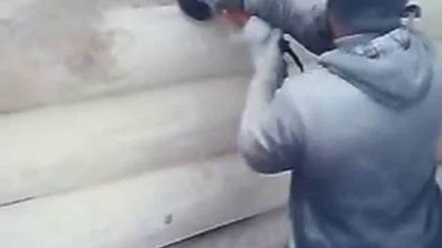 Шлифовка сруба смотреть онлайн