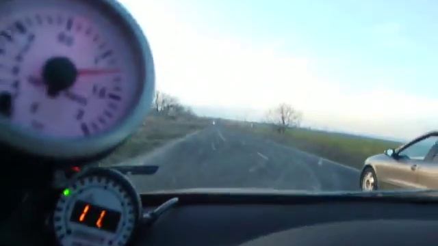 Audi A3 1.8T+(250Hp) vs Seat Leon FR 1.9TDI+(250Hp) - 09.02.2014 смотреть онлайн