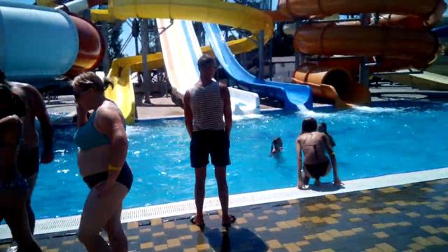 Крутой аквапарк в Коблево смотреть онлайн