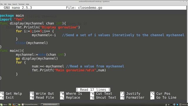Go (golang) Tutorials - Closing channels and Iteration смотреть онлайн