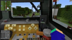 Работаю машинистом на электровозе, устроился на работу машиниста в майнкрафт.