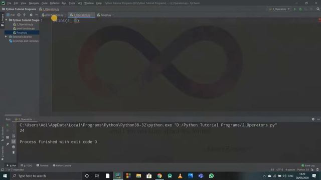 4 - PYTHON TUTORIALS (CODE- DECODE) | ARITHMETIC OPERATORS IN PYTHON смотреть онлайн